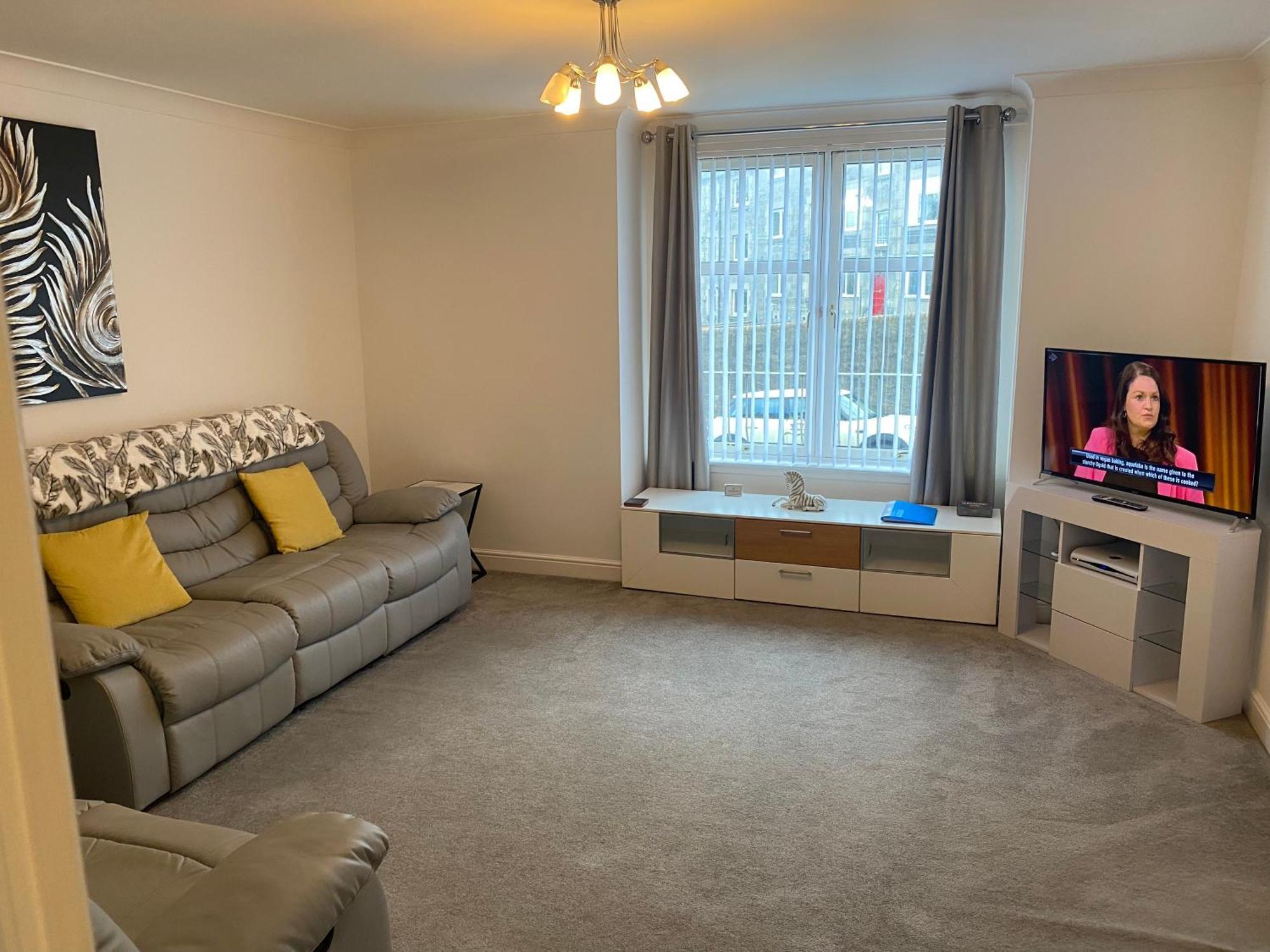 City Centre Executive 2 Bed Apartment With Wifi & Parking Aberdeen Eksteriør bilde